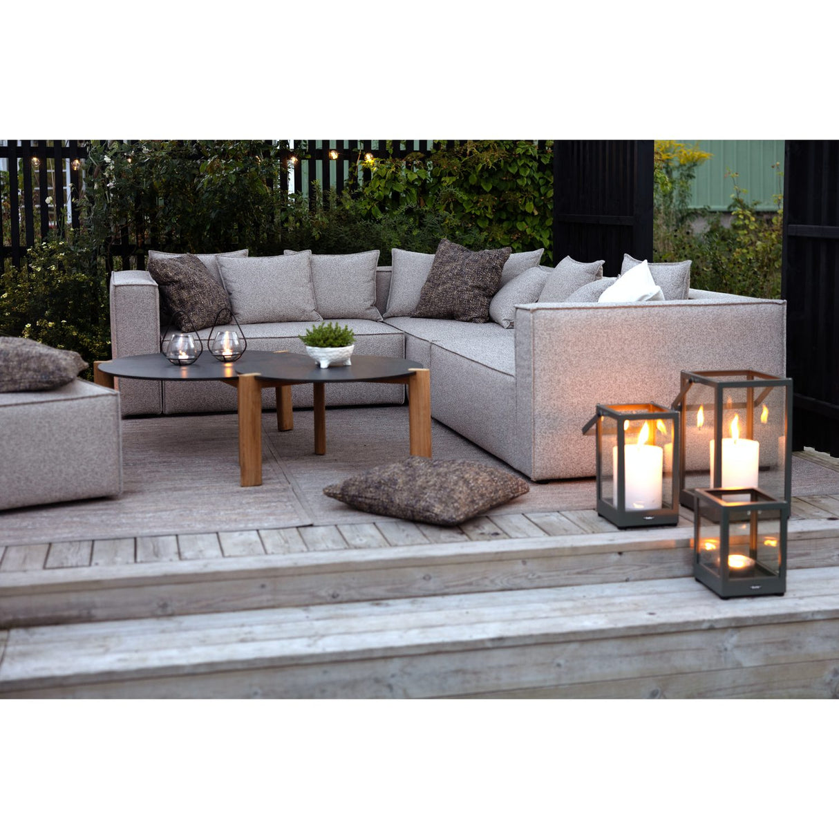 Muki Ottoman Light Taupe