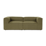 Fora 2-sits (214 x 66 x 105 cm) 2-sitssoffa Grön