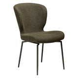 Glory Stol Svängbar Dark Olive, Antique Brass