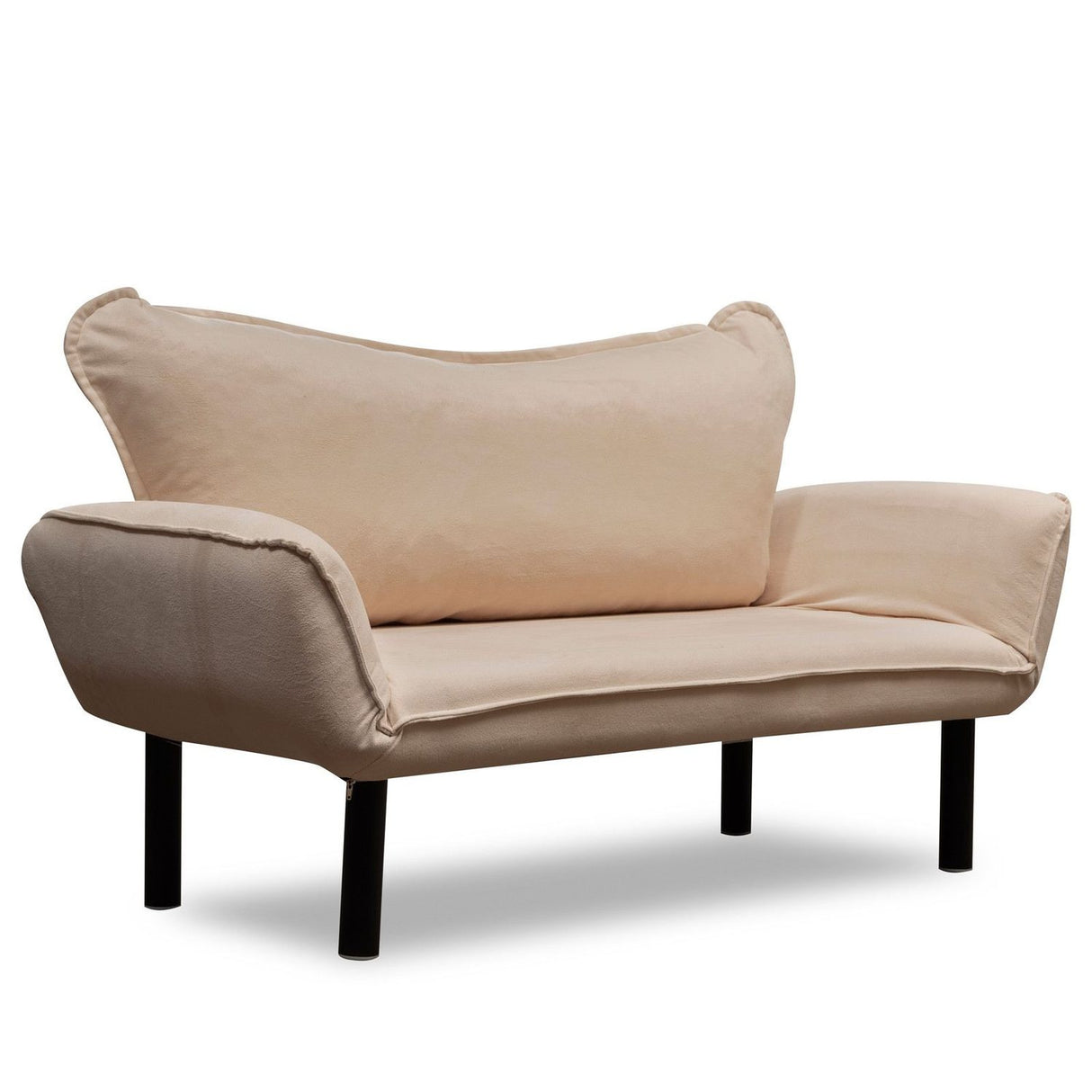 Tunis (150 x 70 x 75 cm) Creme 2-sits bäddsoffa