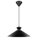 Dial Taklampa 45 cm, Svart