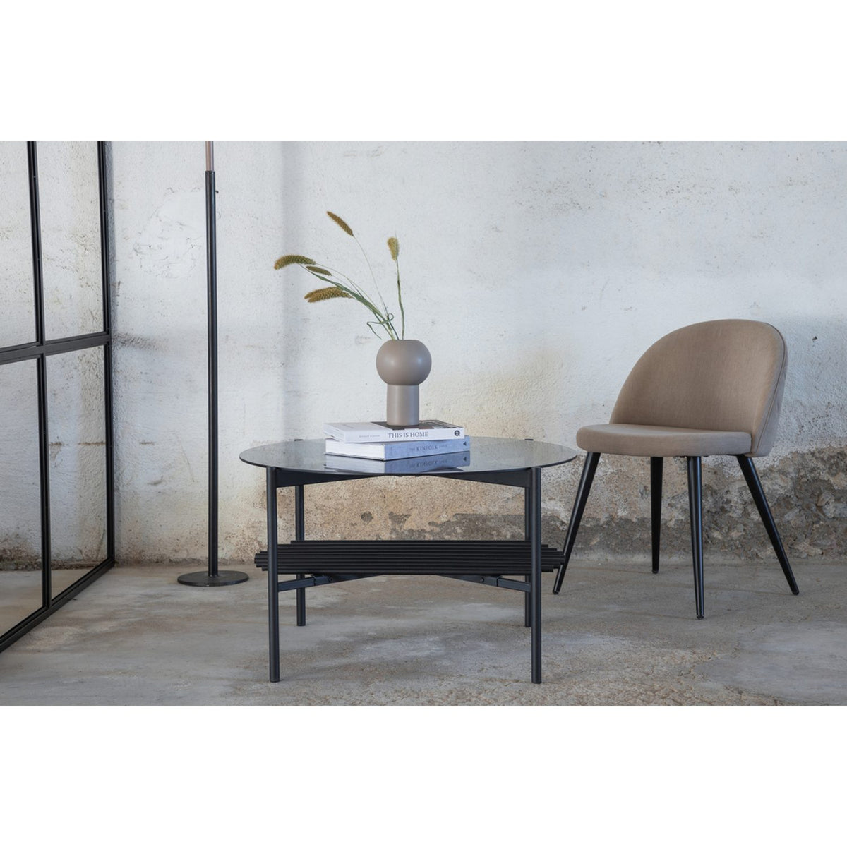 Von Staf Soffbord Black, ⌀80