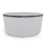 Plaza soffbord 80 cm Runt Grön