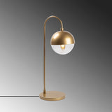 Horn (18 x 25 x 53 cm) Guld Bordslampa