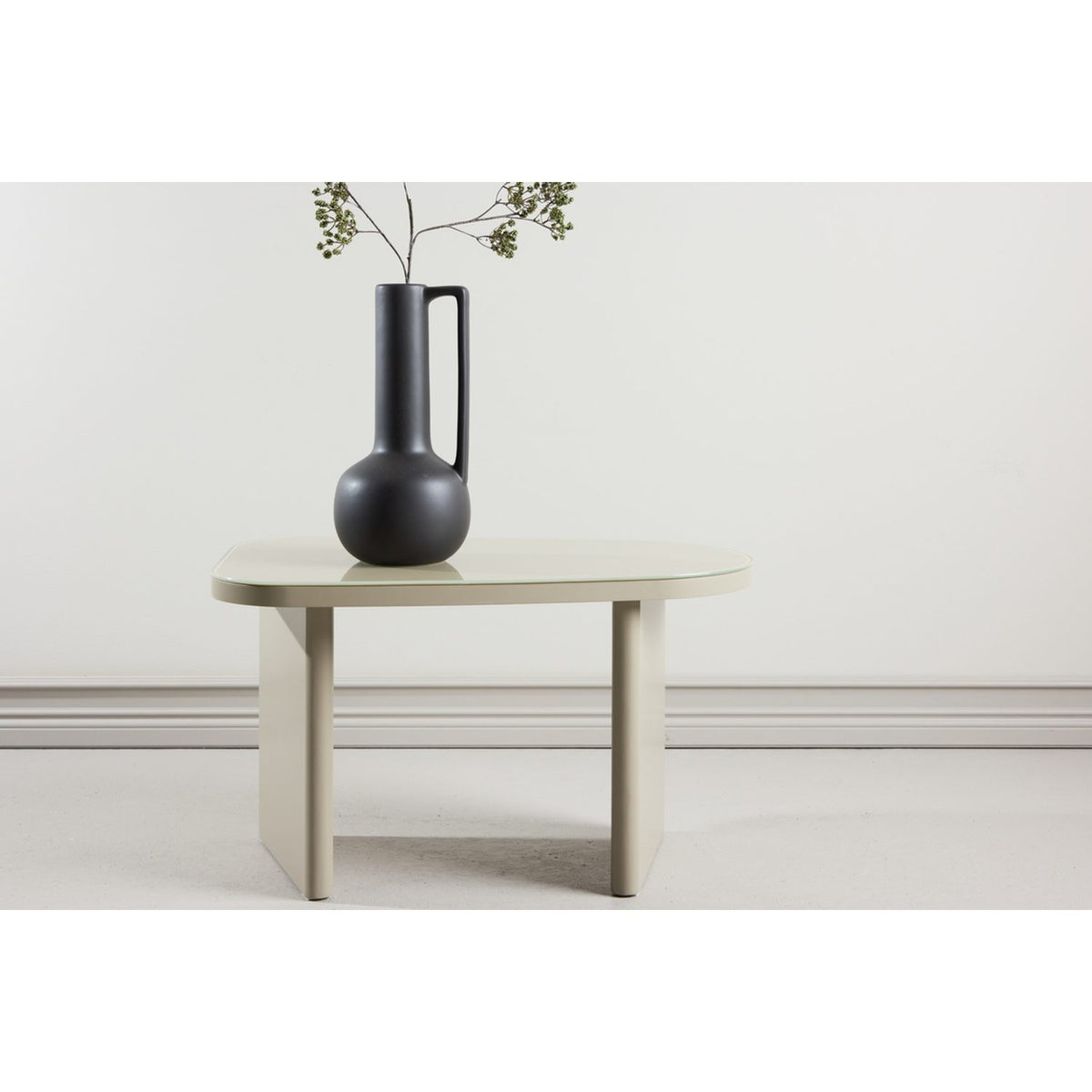 Grönvik Sidobord Beige, 70 x 45