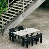 Crate Stol White – massiv furu med vattenbaserad lack