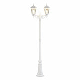 Firenze 2-arm E27 2.2m Lyktstolpe Mattvit