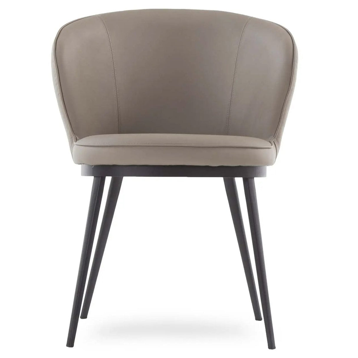 Novella Karmstol Konstläder Taupe