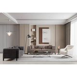 Doha 3-sits (225 x 93 x 75 cm) 3-sitssoffa Antracit
