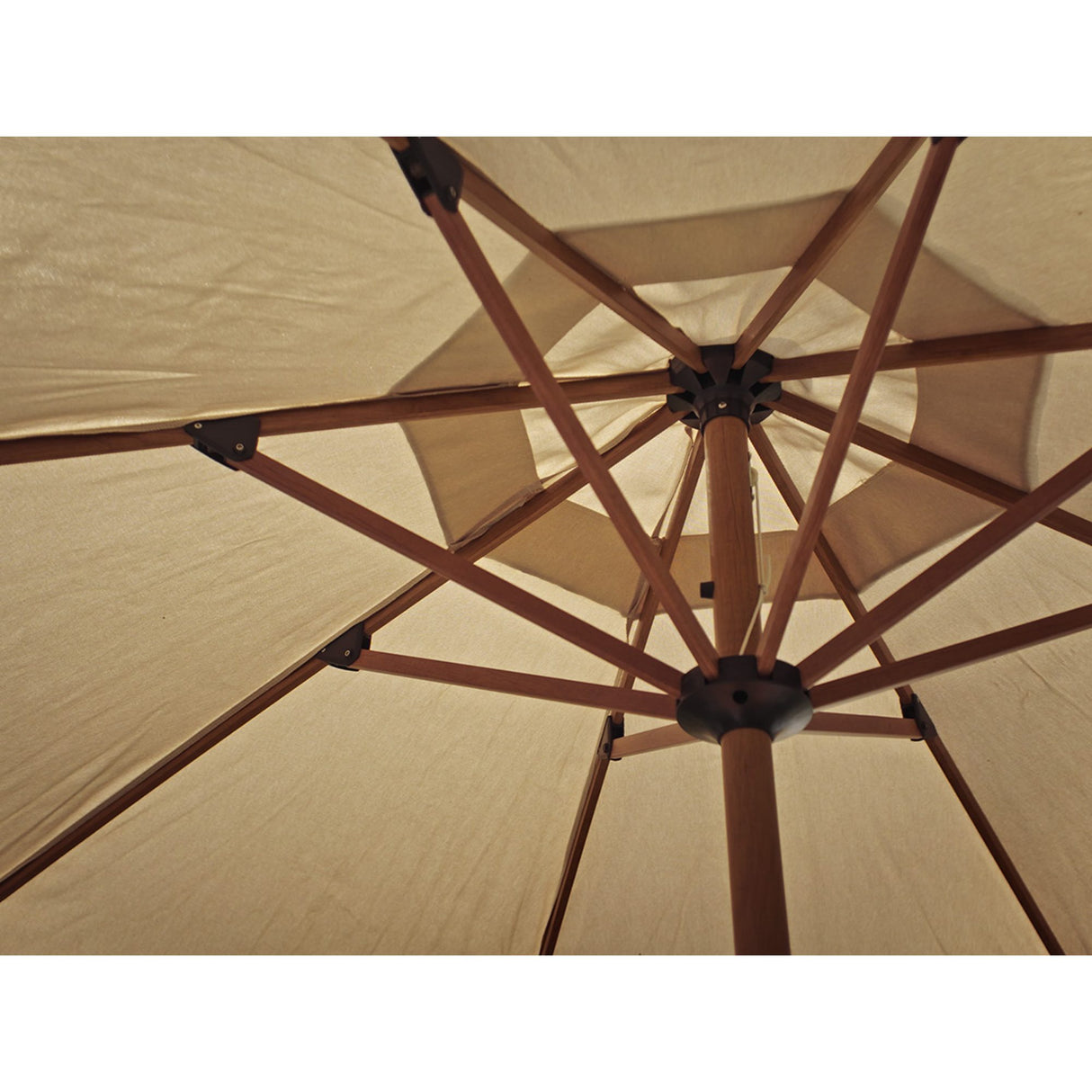 Parasoll 300 cm Beige