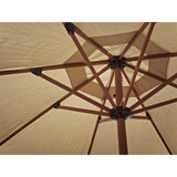 Parasoll 300 cm Beige