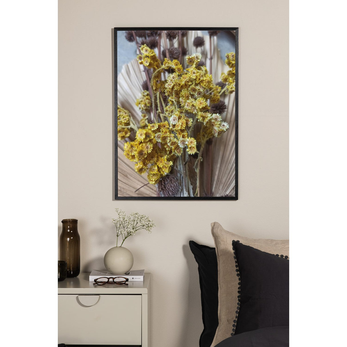 Bukett Poster Gul, 50 x 70 cm