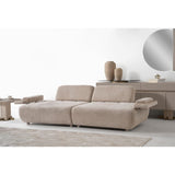 Toscana Beige (240 x 75 x 105 cm) 3-sitssoffa