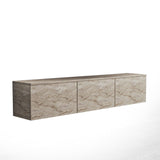 Bergen Upplyst (160 x 35 x 32 cm) TV-bänk Travertin