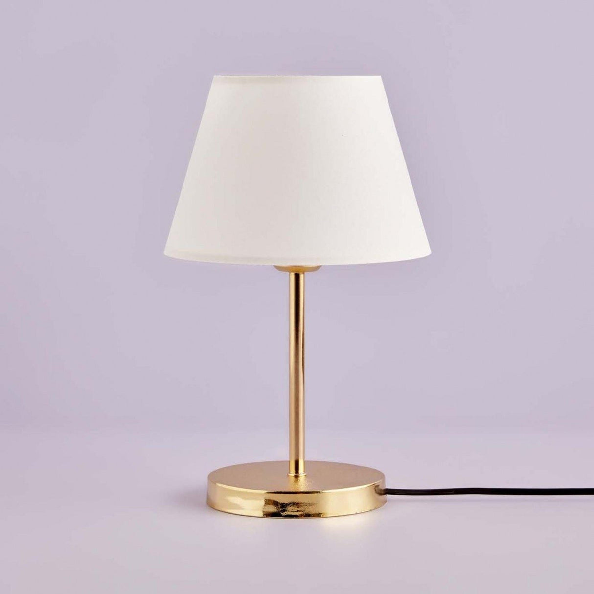 Tallinn (H 37 cm) Vit Guld Bordslampa