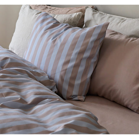 2-Dels Set Sanna Stripe Multi Påslakanset Enkelsäng
