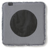 Curly 40x40 cm Sittdyna Charcoal Silvergrey