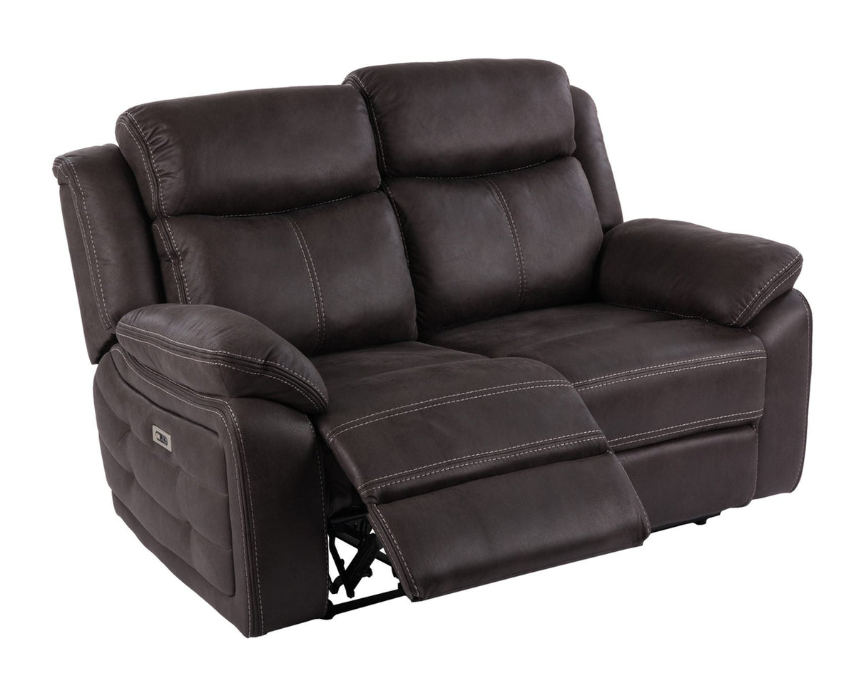 Teddy 2-Sits Reclinersoffa Manuell Brun