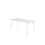 Polar Rektangulärt matbord Vit, MDF, 180 x 90