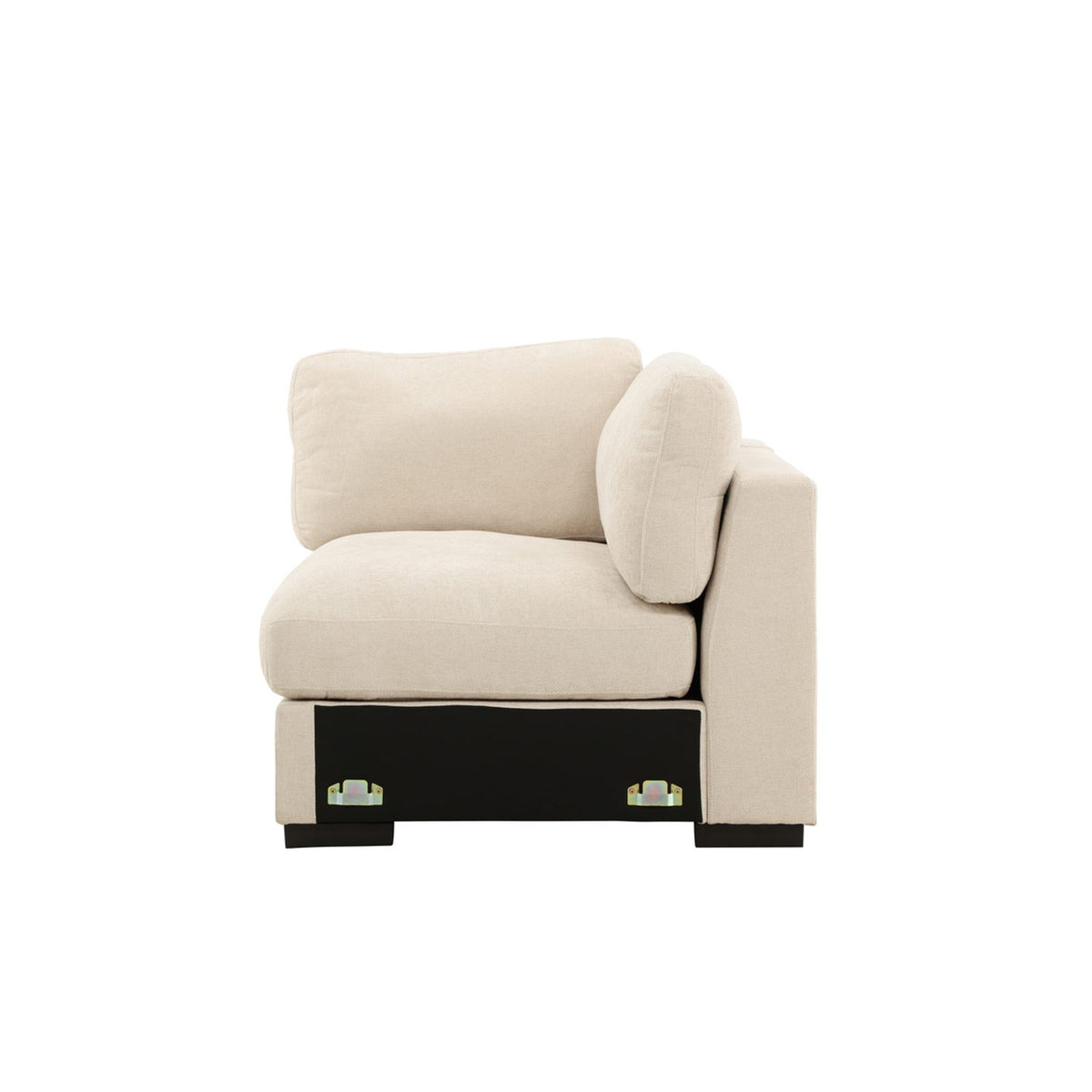 Salerno Hörnsoffa Beige, Vänster Hörndel