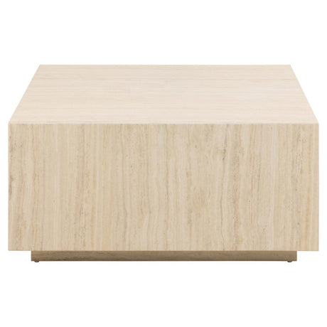 Dijon Soffbord 90x90 cm Travertin
