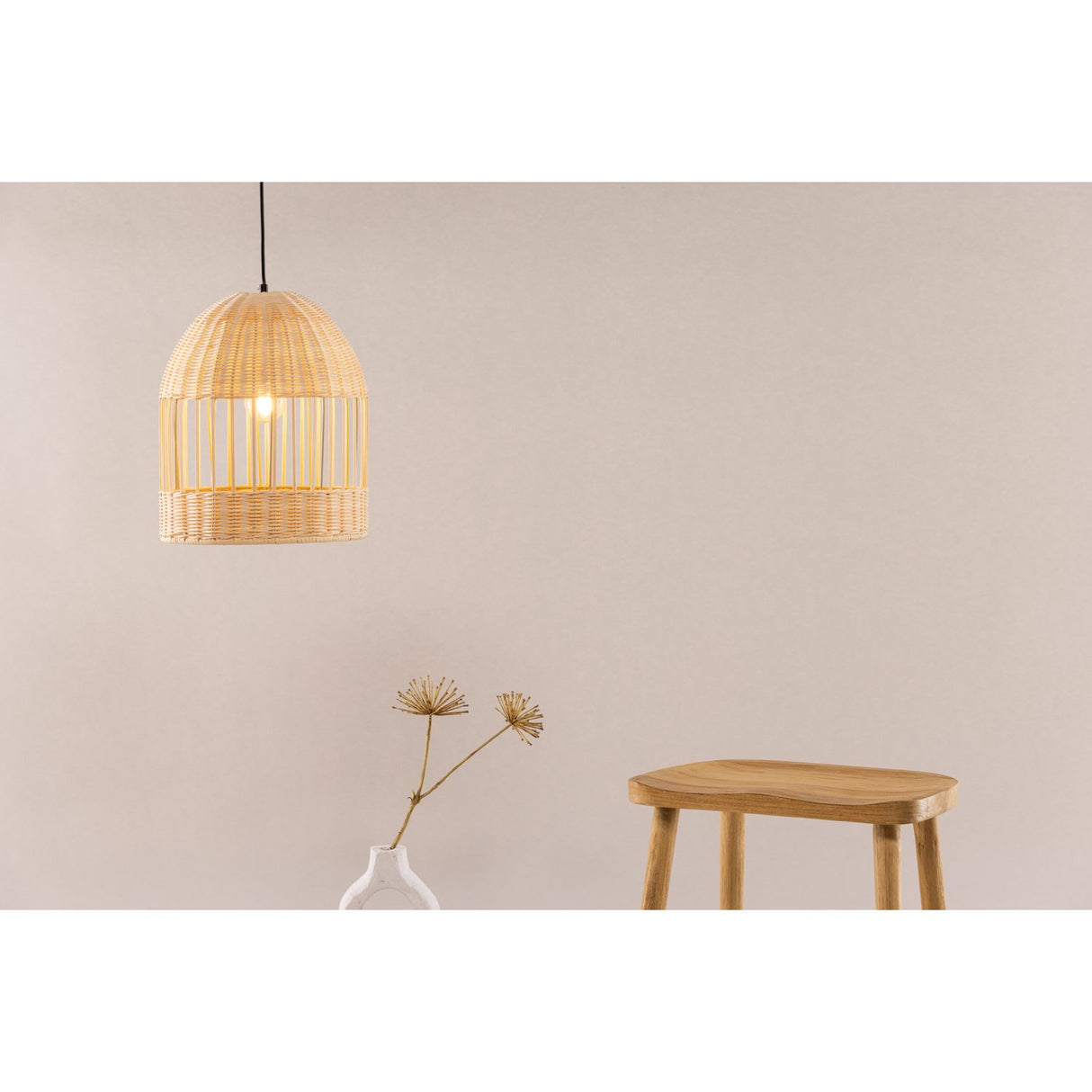 Alsbäck Taklampa Natur, 30x35