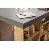 Ostia Skrivbord Antracit Atlantisk tall