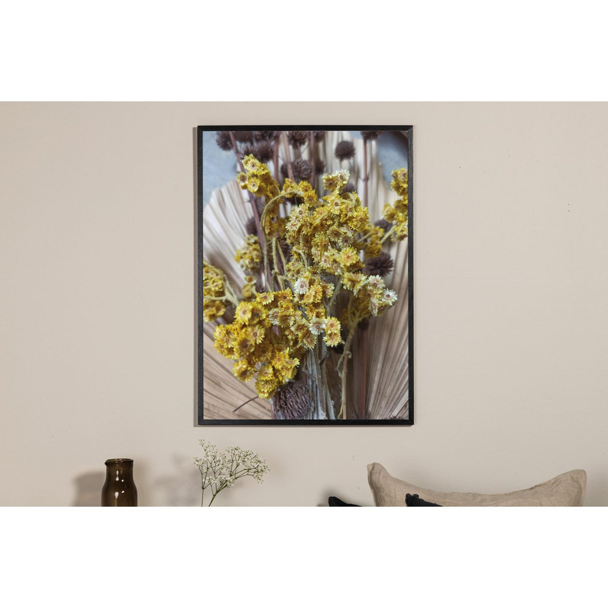 Bukett Poster Gul, 50 x 70 cm