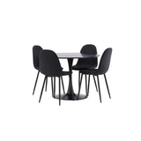 Glade, Polar Rund matgrupp Svart, Svart, ⌀100