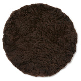 Curly 34Ø cm Sittdyna Brown