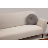 Uppsala (220 x 87 cm) Beige 3-sitssoffa