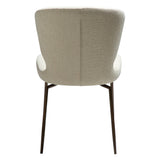 Glory Stol Svängbar Frosted Almond, Antique Brass