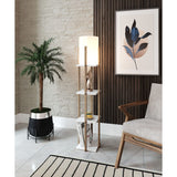 Dakar (21 x 21 cm) Golvlampa Vit