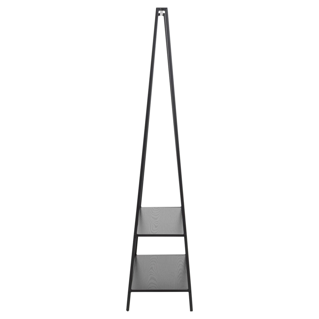 Seaford Klädställning 77x37x165 cm Svart aska