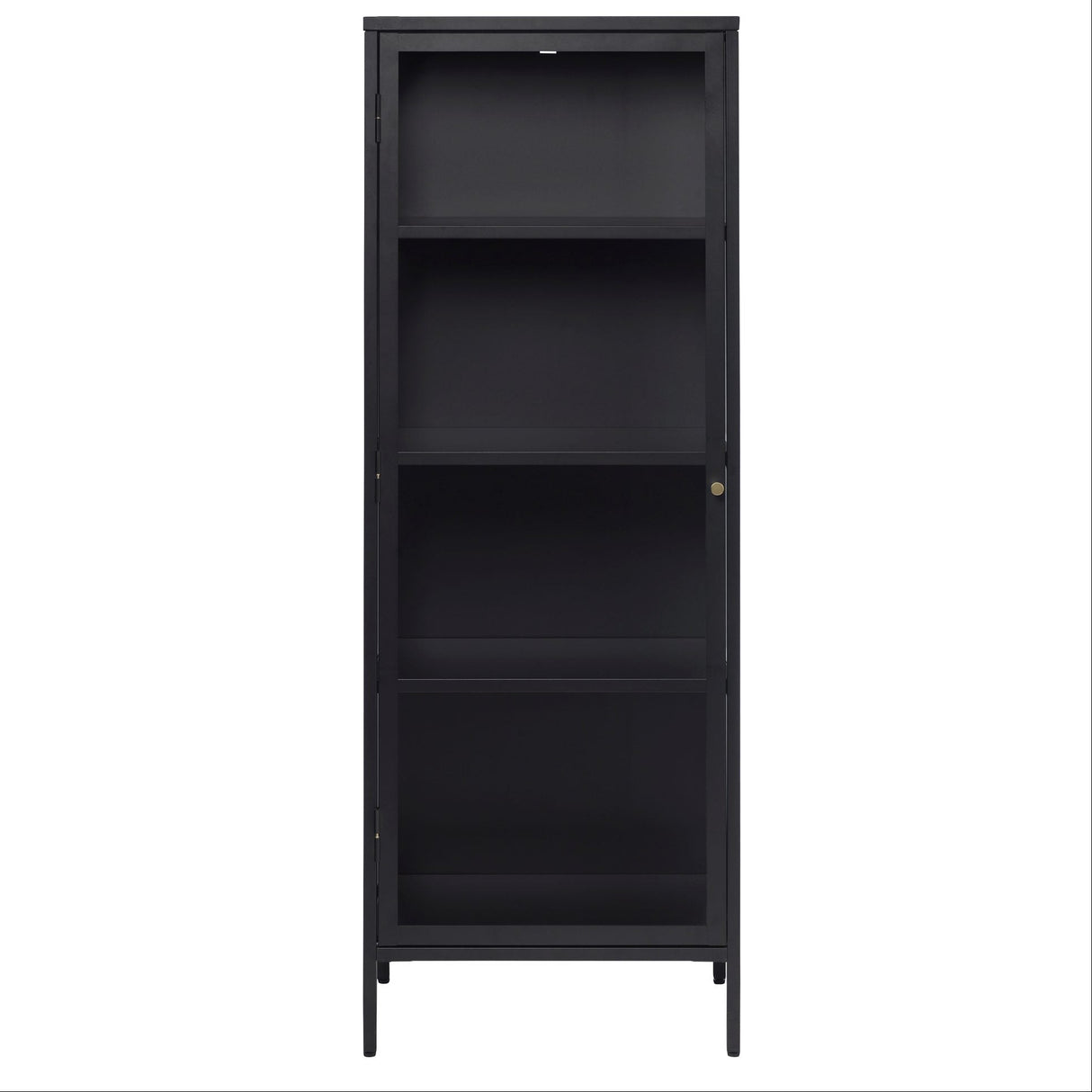 Milano Skåp 160 cm svart Glas