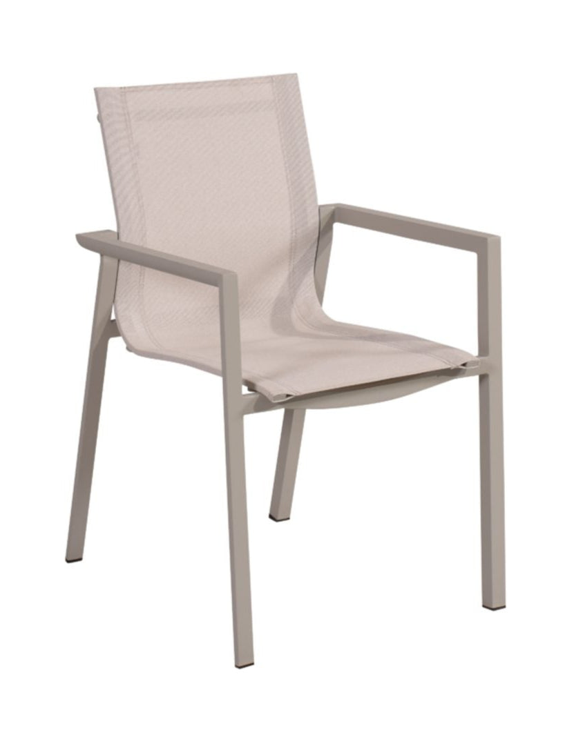 Delia Karmstol Light Grey/Off-White