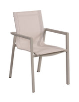 Delia Karmstol Light Grey/Off-White