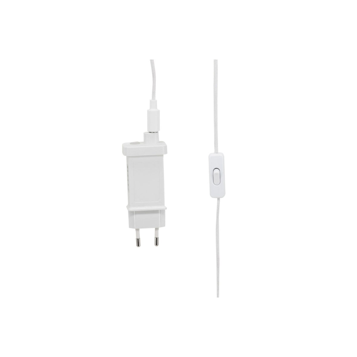 Kungsberget Bordslampa Vitputsad, 6 x 24 x 77