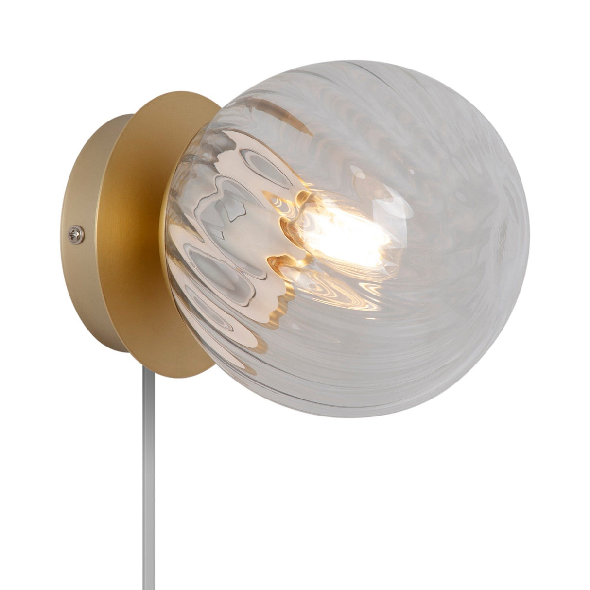 Chisell Mässing Vägglampa
