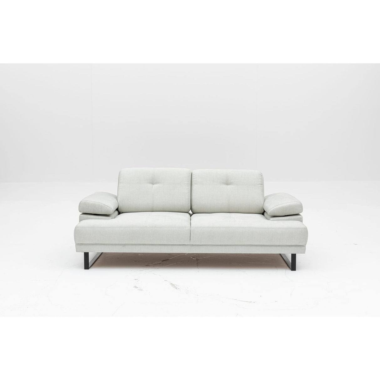 Kingston (199 x 99 x 83 cm) 2-sits bäddsoffa Vit
