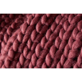 Kate Pläd Burgundy