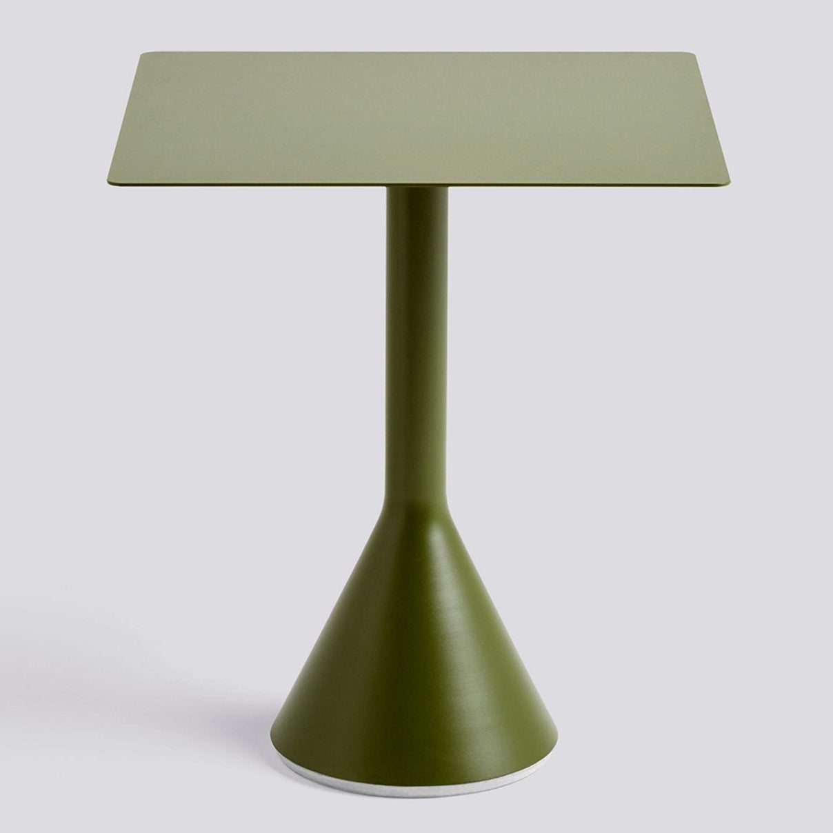 Palissade Cone Bord 65 X 65 Cm, Olivgrön