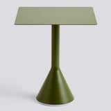 Palissade Cone Bord 65 X 65 Cm, Olivgrön