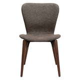 Paragon Stol Major Brown Bouclé, Walnut