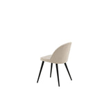Sammet Matstol Beige