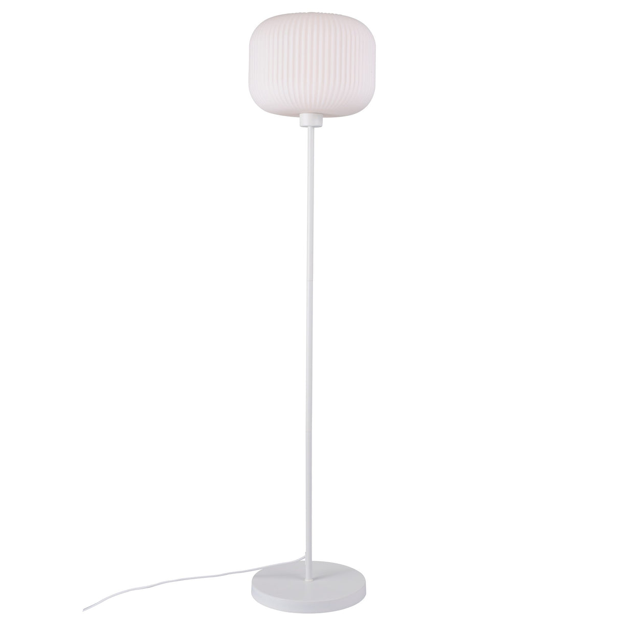 Milford Vit Golvlampa