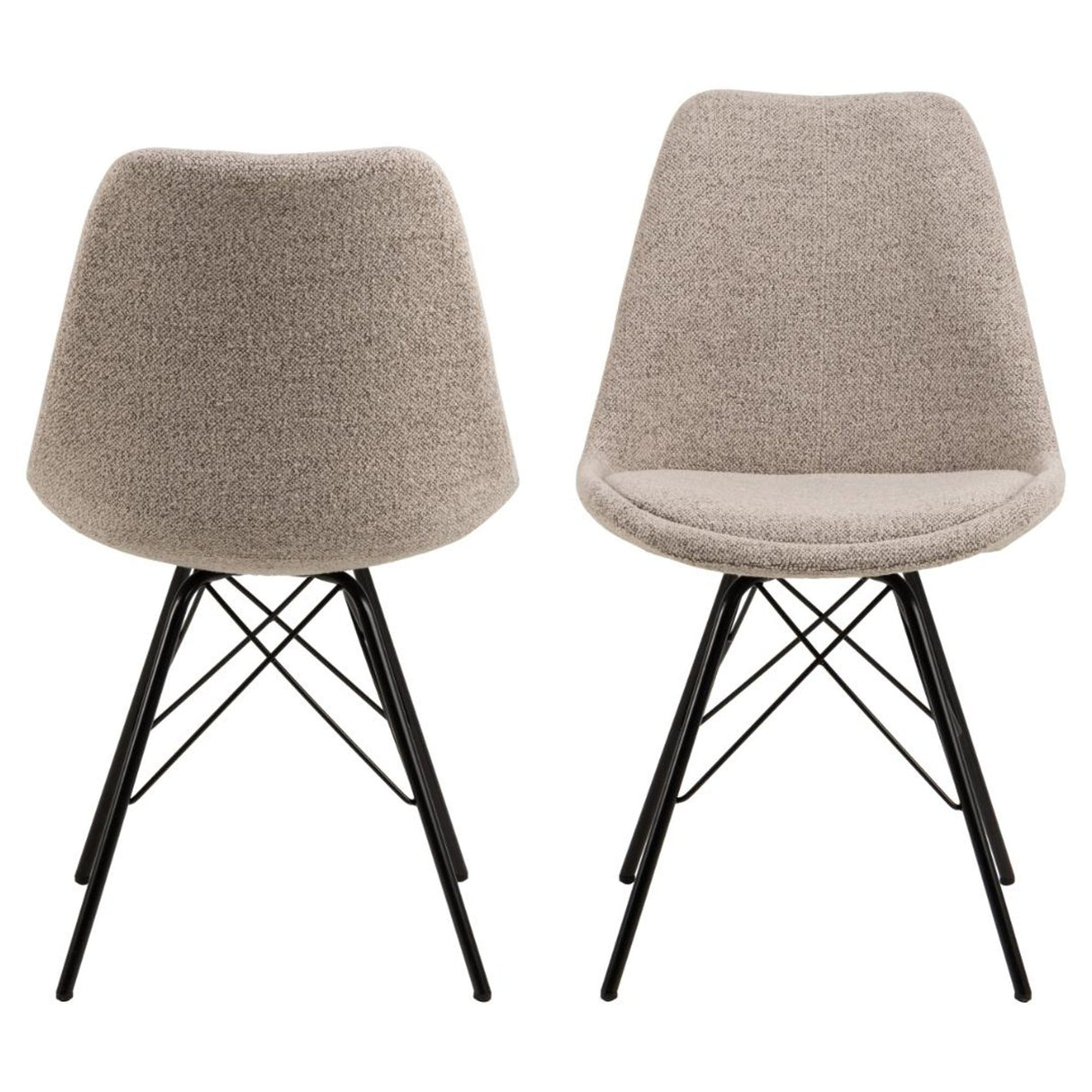 Eris Matstol Monza tyg Beige