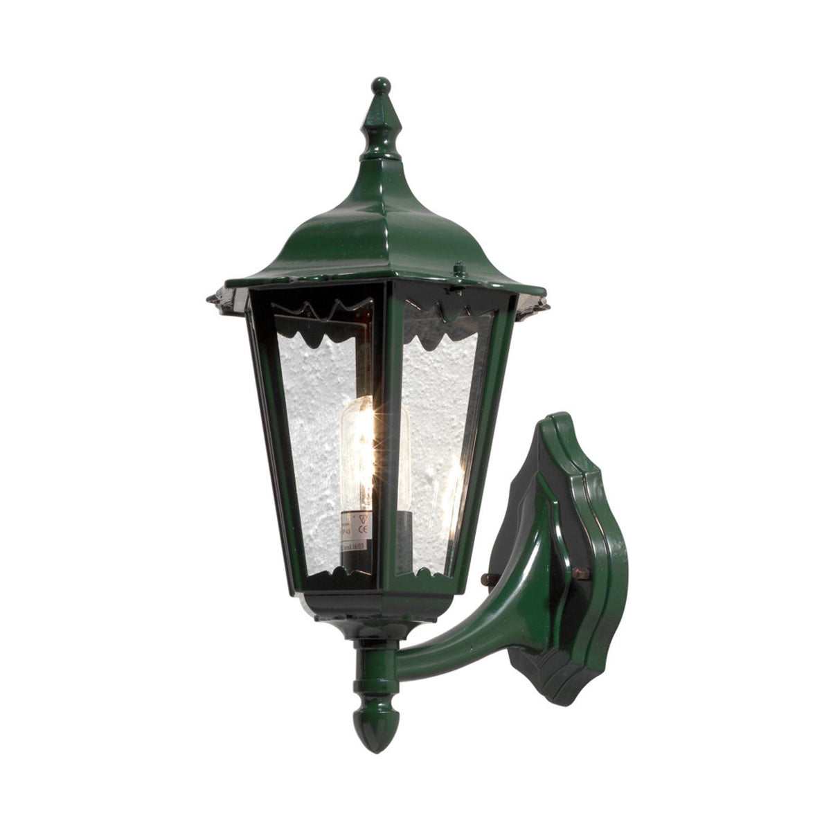 Firenze E27 Stor Vägglampa Ute Upp, Vit