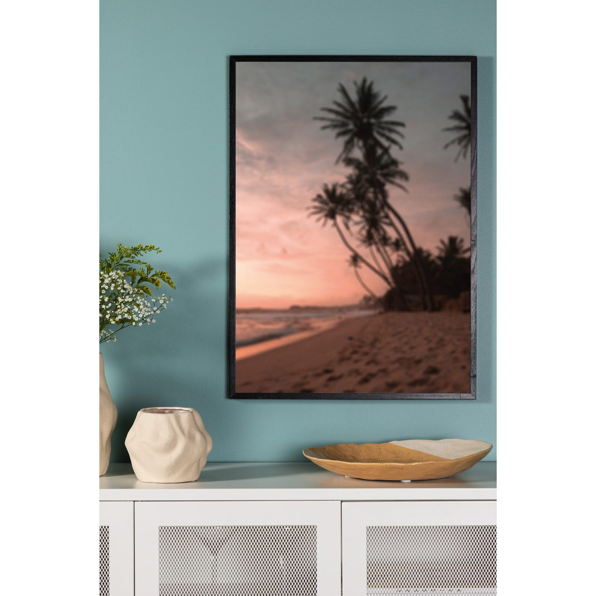 Sommar Poster Rosa, 30 x 40 cm
