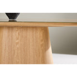 Castor Ovalt matbord Natur, 200 x 90